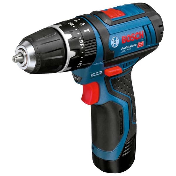 Bosch Professional Akku Slagboremaskine Gsb 12v-15 Blå