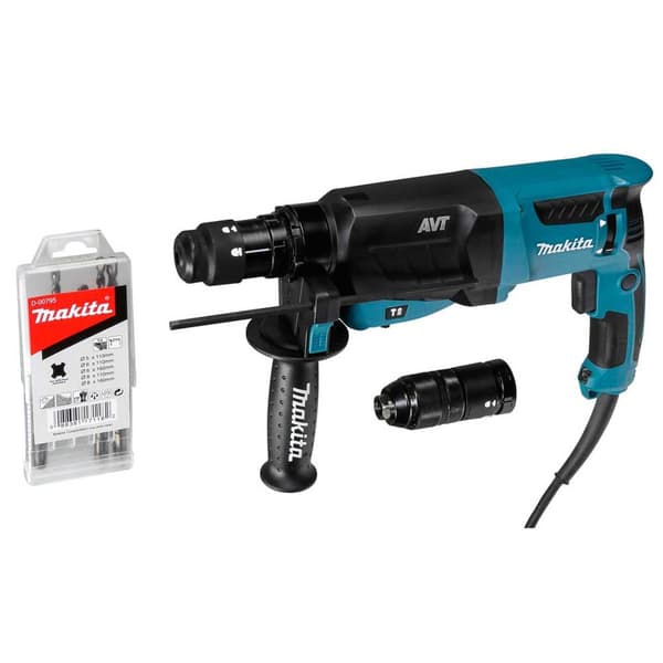 Makita Elektrisk Hammer Hr2631ft13 Blå
