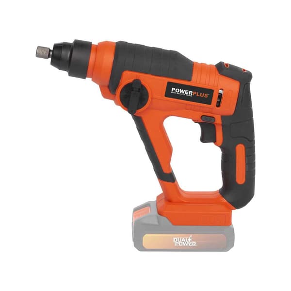 Powerplus Hammerboremaskine Powdp15600 20v Søvfarvet