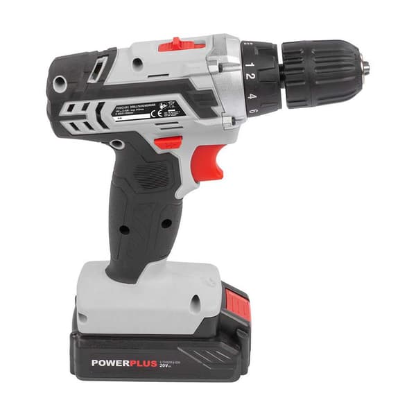 Powerplus Akku Boremaskine Powc1071 20v Søvfarvet