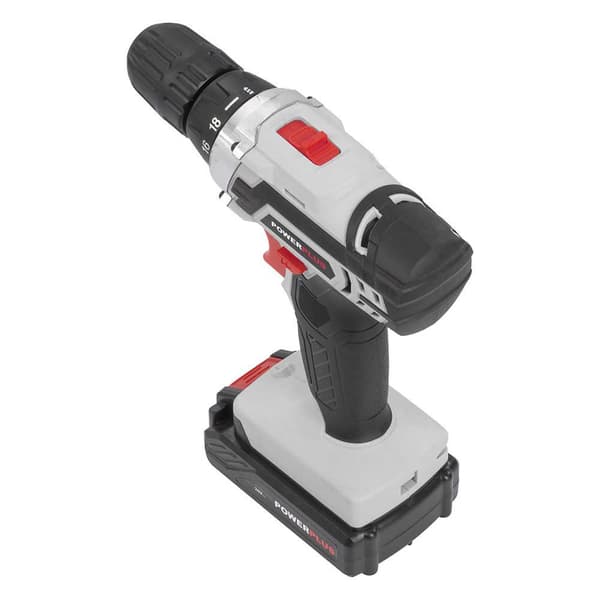 Powerplus Akku Boremaskine Powc1071 20v Søvfarvet