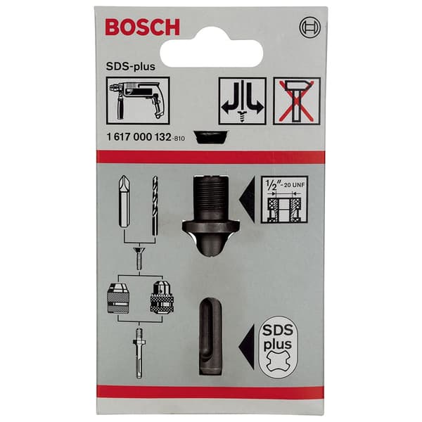 Bosch Professional Hammarborrchuckskaft Sds-plus 1/2-20unf Silver