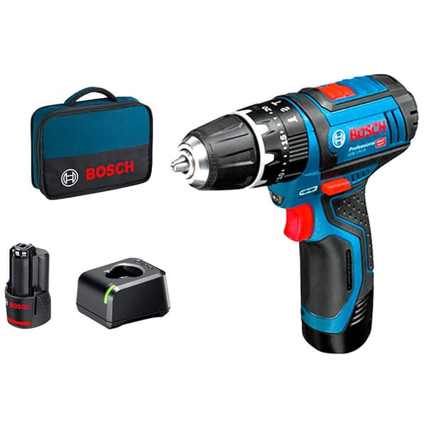 Bosch Professional Gsb 12v-15 06019b690h Blå