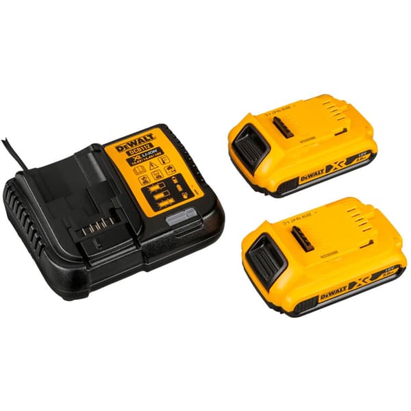 Dewalt Trådløs Combi Dcd709d2t-qw 18v Gul