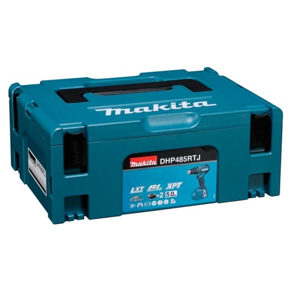Makita Trådløs Combi Dhp485rtj Blå