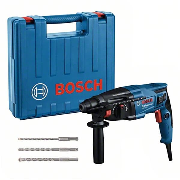 Bosch Professional Borebits+kuffertnedbrydningshammer Gbh 2-21+3 Søvfarvet