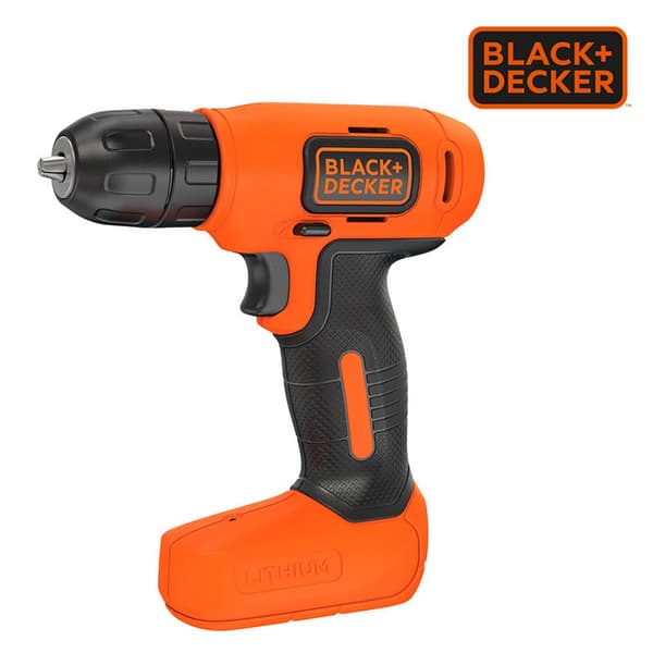Black & Decker Borrskruvmejsel Bdcd8-qw 7,2v Orange