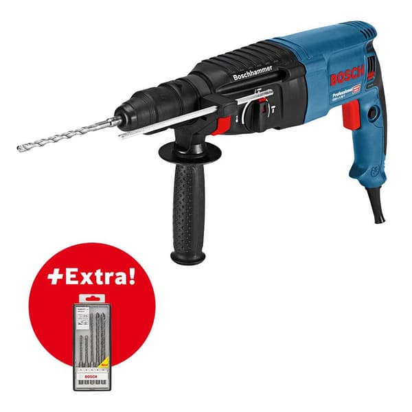 Bosch Professional Nedrivningshammer Gbh 2-26f+set 5 Drill Bit Sds-plus 5 Søvfarvet