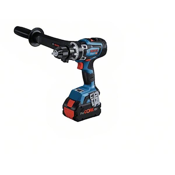 Bosch Professional Hammerboremaskine Gsb 18v-150 C 2x8.0 Pc+gal1880 L-boxx Søvfarvet