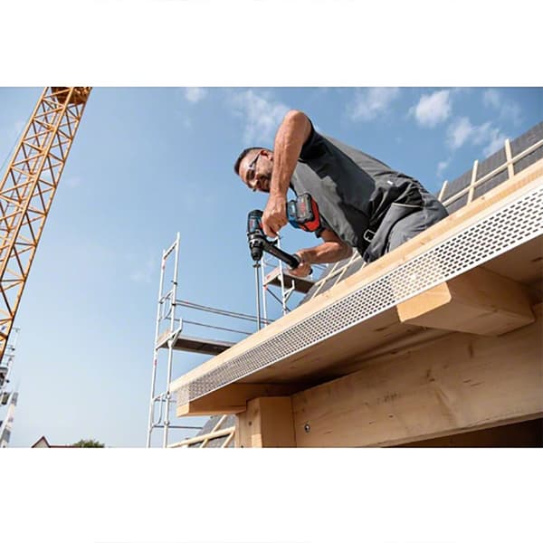Bosch Professional Vasarapora Gsb 18v-150 C L-boxx Hopeinen