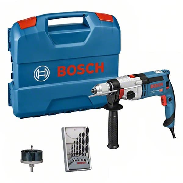 Bosch Professional Hammerboremaskine Gsb 24-2+l-case+acc Søvfarvet