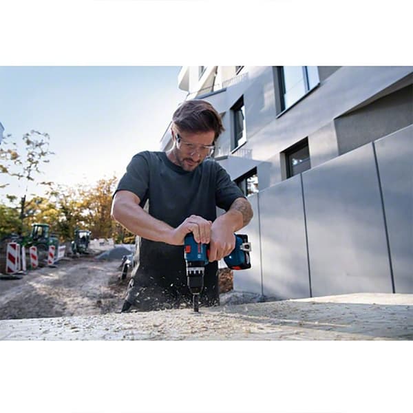 Bosch Professional Hammarborr Gsb18v-45 L-boxx 136 Silver