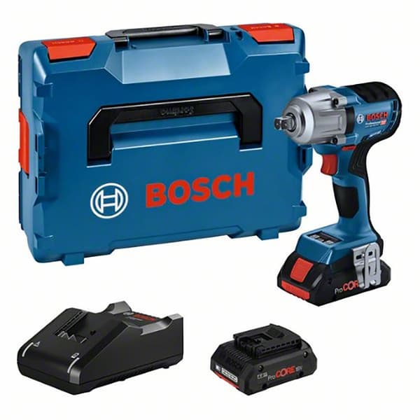 Bosch Professional Sladdlös Slagborrmaskin Gds 18v-450pc 2x5.0ah Gal18v-40 Lb Silver