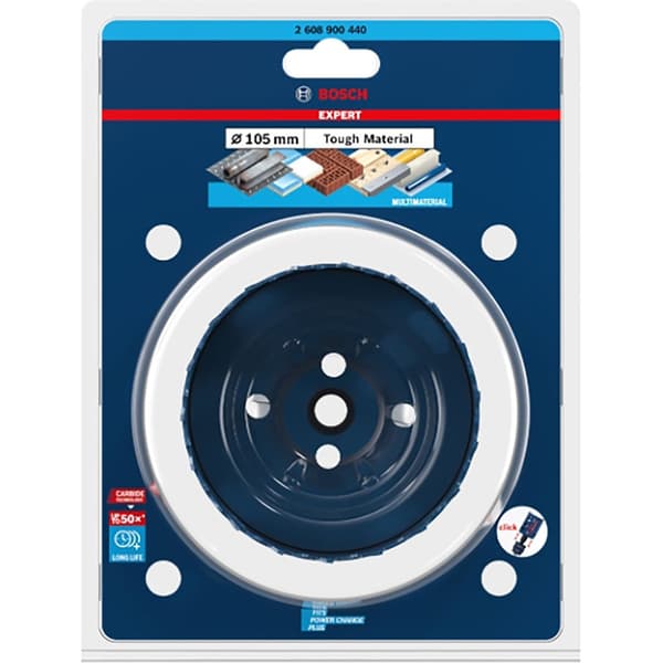 Bosch Professional Sierra Krone Expert Tough Material Power Change 105 Mm Transparent