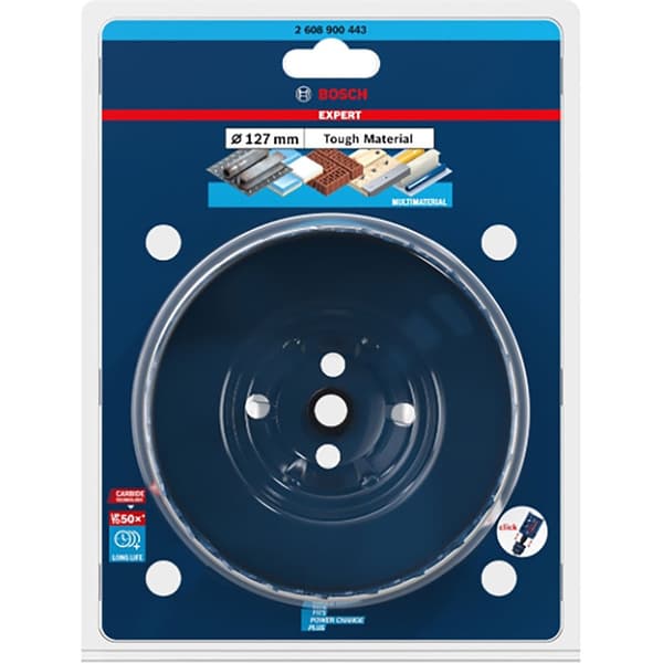 Bosch Professional Sierra Crown Expert Tough Material Power Change 127 Mm Durchsichtig