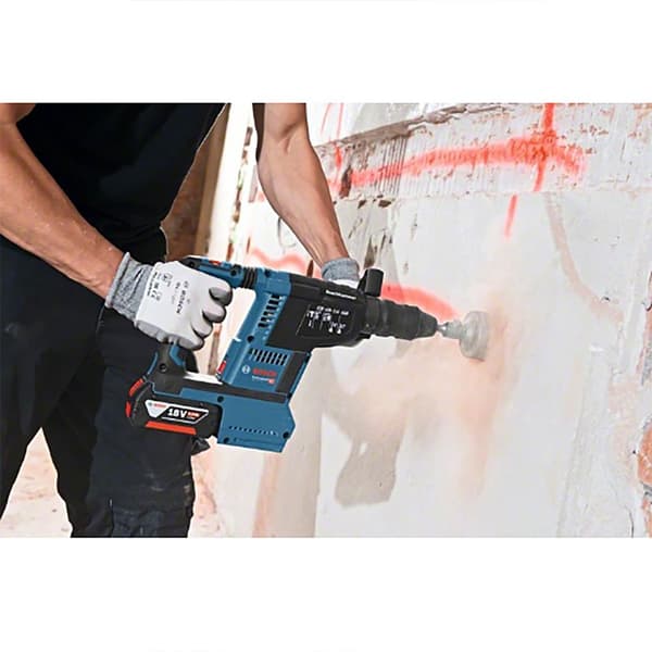 Bosch Professional Elektrisk Hammer Gbh 18v-26 F+2x5.5ah Pro Core 18v+l-boxx Søvfarvet