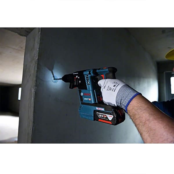 Bosch Professional Elektrisk Hammer Gbh 18v-26 F+2x5.5ah Pro Core 18v+l-boxx Søvfarvet