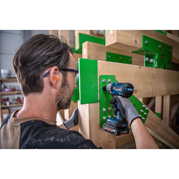 Bosch Professional Akku Slagboremaskine Gds 18v-450pc 2x4.0pc Gal18v-40 Lb Søvfarvet