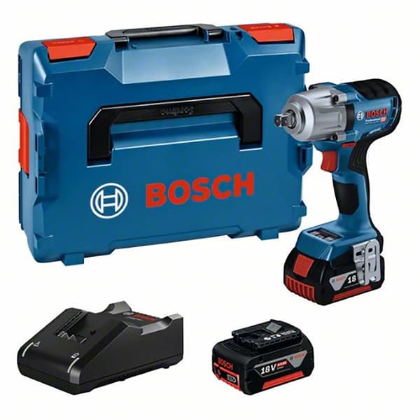 Bosch Professional Akku Slagboremaskine Gds 18v-450pc 2x4.0pc Gal18v-40 Lb Søvfarvet
