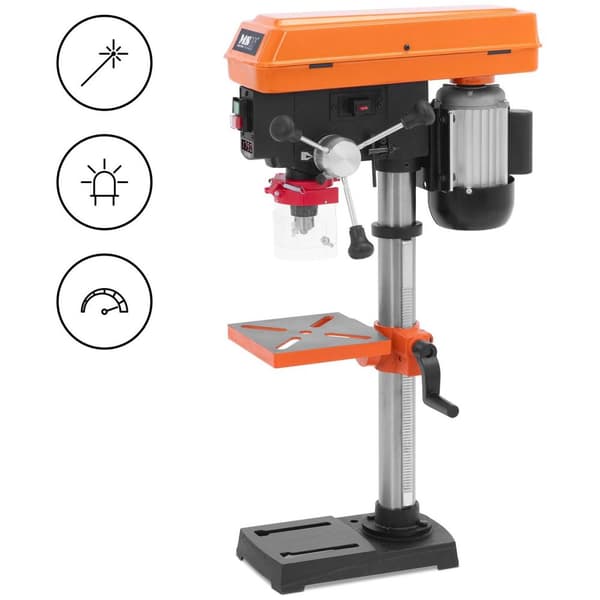 MSW - Pelarborrmaskin - 550 W - 5 effektnivåer - Ø 16 mm