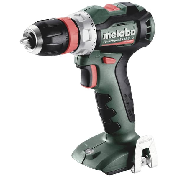 Metabo PowerMaxx BS 12 BL Q 601045850 Borrskruvdragare batteri 12 V borstfri, exkl. batteri/laddare, Utan laddare