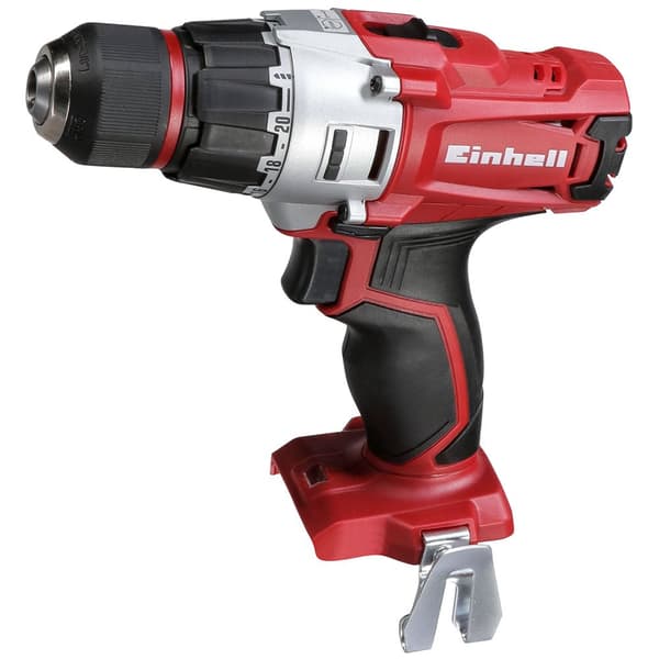 Einhell Trådløs Te-cd 18 Li E Solo Rød,Sort,Søvfarvet
