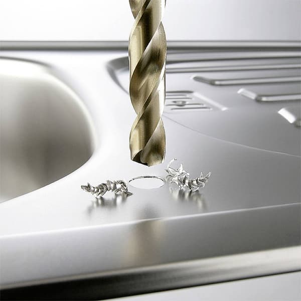 kwb 248060 Hss-Co Spiralborr 1 st 6 mm Total längd 93 mm M35 DIN 338 Cylinderskaft 1 st