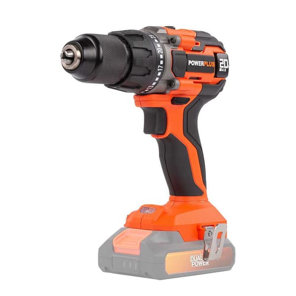 Powerplus Akku Boremaskine Powdp15100 20v Søvfarvet