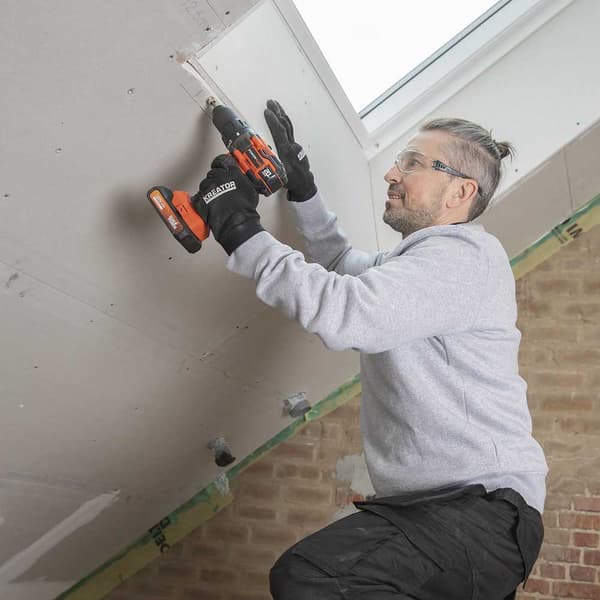 Powerplus Akku Boremaskine Powdp15100 20v Søvfarvet