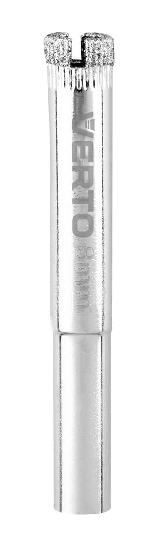 Diamantborr 4-12 mm med styrning, set om 8 st.