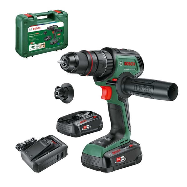 Bosch Advancedimpact 18v-80 Quicksnap 1x 2.5ah Slagboremaskine