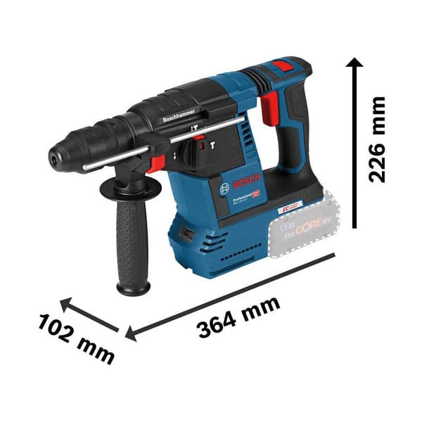 Bosch Gbh18v-26f+gde18v-16+l-boxx238 Hammerbor Uden Batteri
