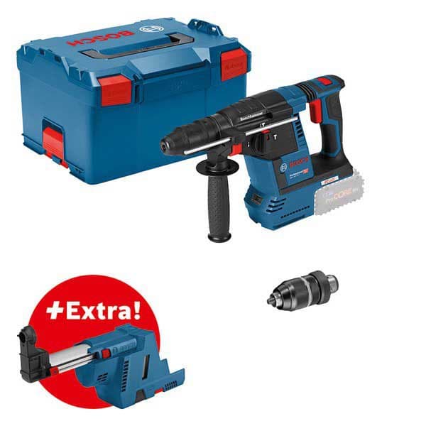 Bosch Gbh18v-26f+gde18v-16+l-boxx238 Hammerbor Uden Batteri