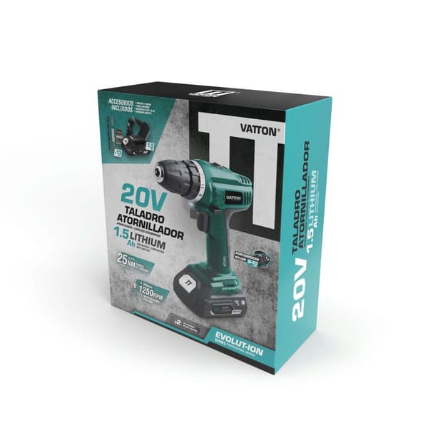 Vatton Boremaskine 1 Batteri 1.5ah 20v