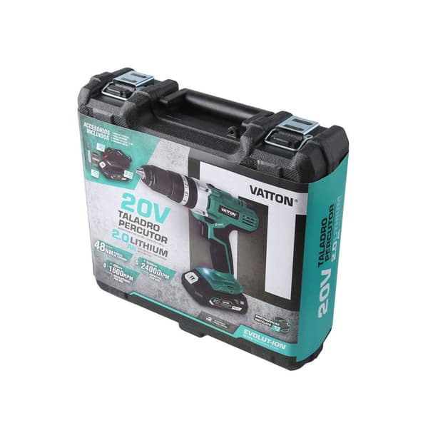 Vatton Slagboremaskine 2 Batterier 2.0 Ah 20v