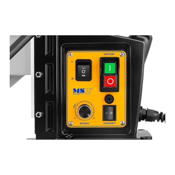 Magnetisk boremaskine med magnetisk base + kuffert 1380W MSW-MD32-PRO