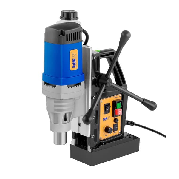 Magnetisk boremaskine med magnetisk base + kuffert 1680W MSW-MD60-PRO