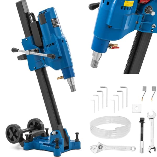 Lodret diamantborerig til betonasfalt med stativ 550 RPM 3300 W
