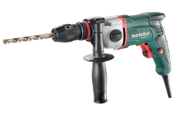 Metabo BE 600/13-2 2500 RPM Nøglefri 1,9 kg Sort, Grøn, Grå, Rød
