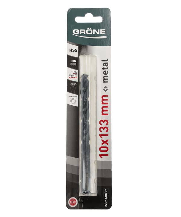 HSS Grone metalbor 10 x 133mm