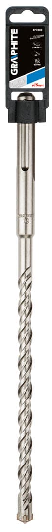 SDS Max betongborr, 16 x 400 mm, S4, quatro
