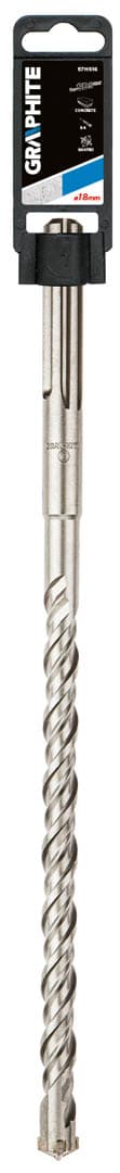 SDS Max betonbor, 18 x 400 mm, S4, quatro