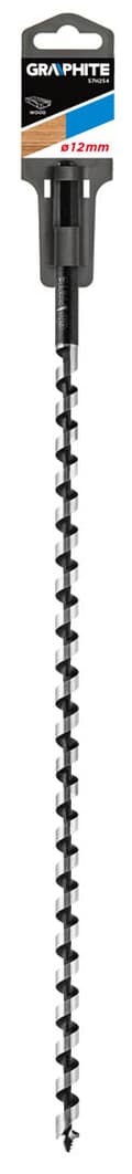 Miniatyrbillede 2 af 2: Træspiralbor, 12 x 400 mm