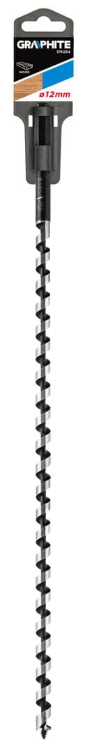 Træspiralbor, 12 x 400 mm