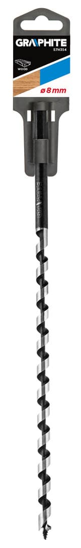 Träspiralborr, 8 x 250 mm