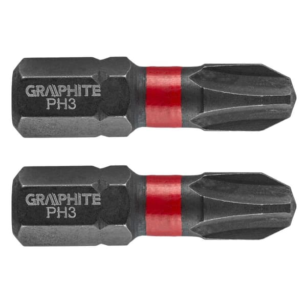 Slagbits PH3 x 25 mm, 2 stk.