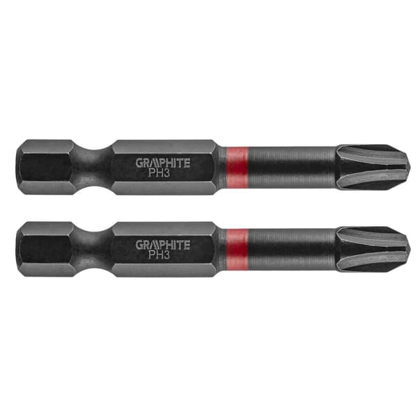 Slagbits PH3 x 50 mm, 2 stk.