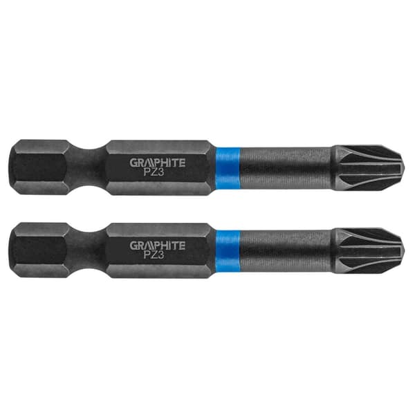 Slagbits PZ3 x 50 mm, 2 stk.