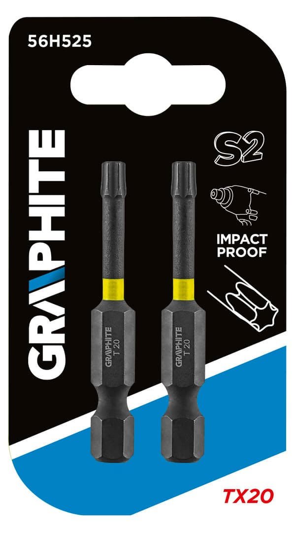 Slagbits TX20 x 50 mm, 2 stk.