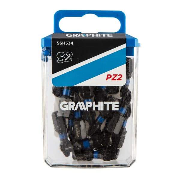 Slagbits PZ2 x 25 mm, 20 stk.